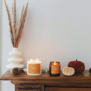 Pumpkin + Spices Soy Candle | Limited Release