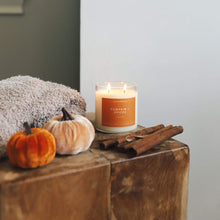 Load image into Gallery viewer, Pumpkin + Spices Soy Candle | Limited Release