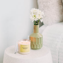 Load image into Gallery viewer, Pineapple + Coconut Glass Tumbler Soy Candle | Limited Release