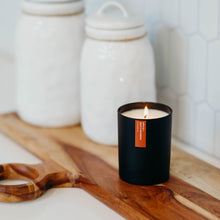 Load image into Gallery viewer, Apples + Maple Bourbon Matte Black Tumbler - Calyan Wax Co.