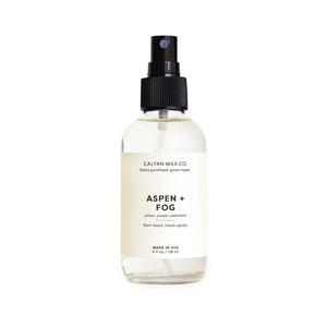 Aspen + Fog Non - Toxic Room Spray - Calyan Wax Co.