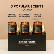 Load image into Gallery viewer, Boxed Gift Set - 3 Amber Jar Soy Candles - Calyan Wax Co.