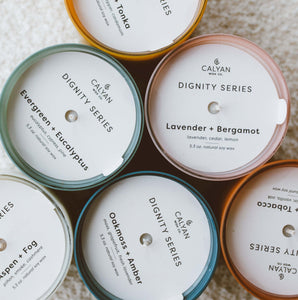 Cedar + Tobacco Dignity Series - Calyan Wax Co.