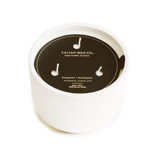 Load image into Gallery viewer, Evergreen + Eucalyptus 3 - Wick Ceramic Soy Candle - Calyan Wax Co.