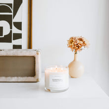 Load image into Gallery viewer, Evergreen + Eucalyptus 3 - Wick Clear Glass Tumbler Soy Candle - Calyan Wax Co.