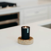 Load image into Gallery viewer, Evergreen + Eucalyptus Matte Black Tumbler - Calyan Wax Co.