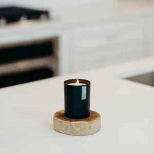 Evergreen + Eucalyptus Matte Black Tumbler - Calyan Wax Co.