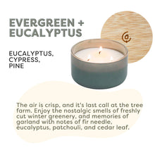 Load image into Gallery viewer, Evergreen + Eucalyptus Resilience Series Soy Candle - Calyan Wax Co.