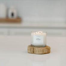 Load image into Gallery viewer, Home + Holiday 3 - Wick Clear Glass Tumbler Soy Candle - Calyan Wax Co.