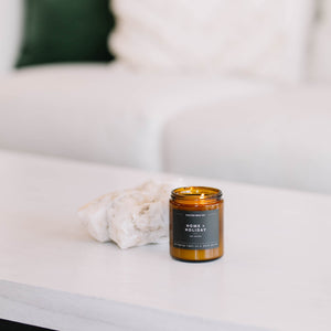 Home + Holiday Amber Jar - Calyan Wax Co.