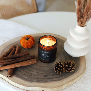 Home + Holiday Amber Jar - Calyan Wax Co.