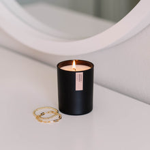 Load image into Gallery viewer, Lavender + Bergamot Matte Black Tumbler - Calyan Wax Co.