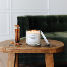 Load image into Gallery viewer, Passionfruit + Ginger 3 - Wick Clear Glass Tumbler Soy Candle - Calyan Wax Co.