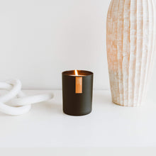 Load image into Gallery viewer, Redwood + Vanilla Matte Black Tumbler - Calyan Wax Co.