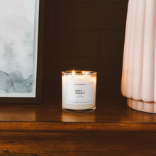 Load image into Gallery viewer, Rose + Peony Glass Tumbler Soy Candle - Calyan Wax Co.