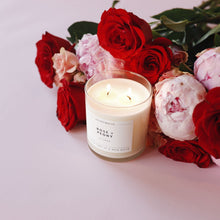 Load image into Gallery viewer, Rose + Peony Glass Tumbler Soy Candle - Calyan Wax Co.