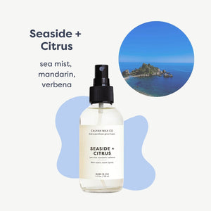 Seaside + Citrus Non - Toxic Room Spray - Calyan Wax Co.