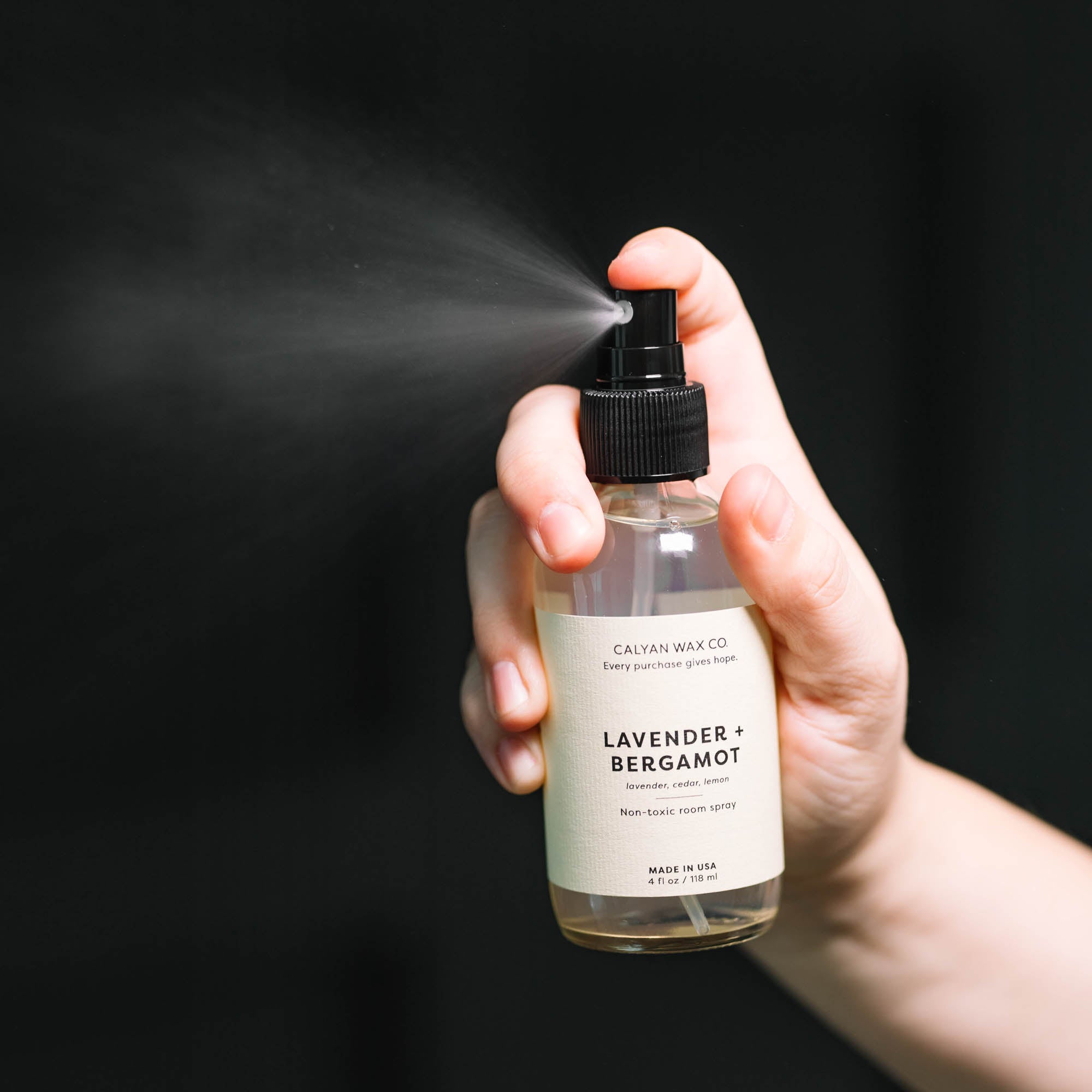 Bergamot & Lavender Essential Oil Spray | cherapynew
